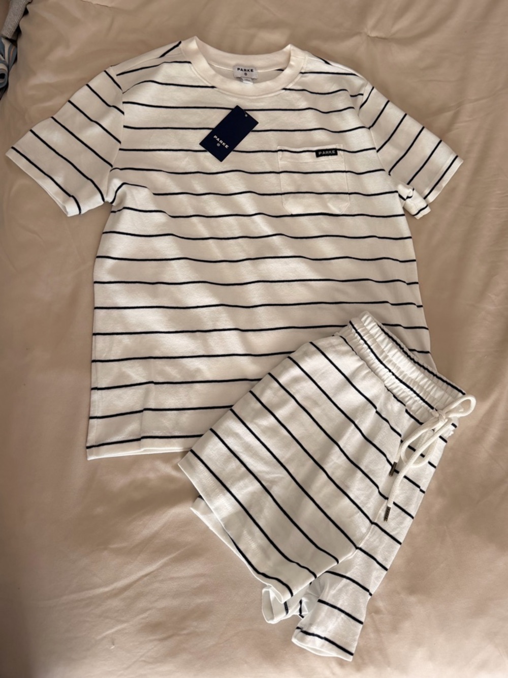 Parke x Target Striped Lounge Set